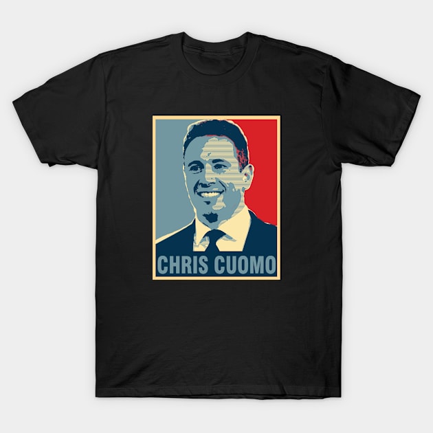 Chris Cuomo Hope Poster Style T-Shirt by storyofluke